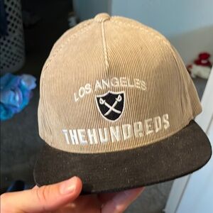 The Hundreds Tan and Black Los Angeles Cap